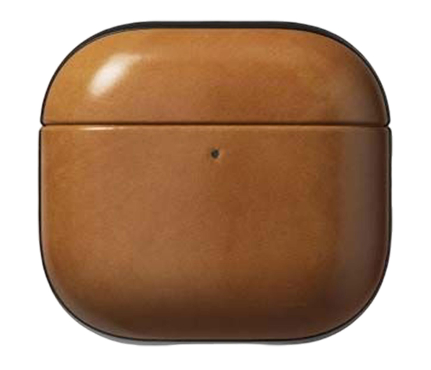 Nomad Modern Leather Case Airpods 4 english tan - 1368364 - zdjęcie